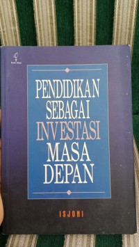 Image of Pendidikan Sebagai Investasi Masa Depan