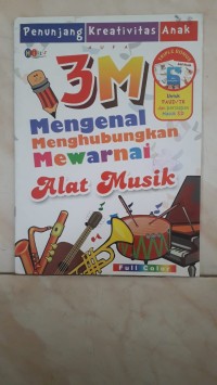 Image of 3M Mengenal Menghubungkan Mewarnai Alat Musik
