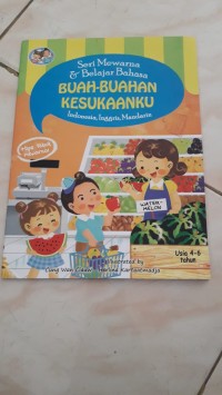 Image of Buah-buahan Kesukaanku Indonesia, Inggris, Mandarin