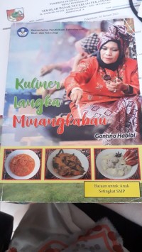 Image of Kuliner Langka Minangkabau